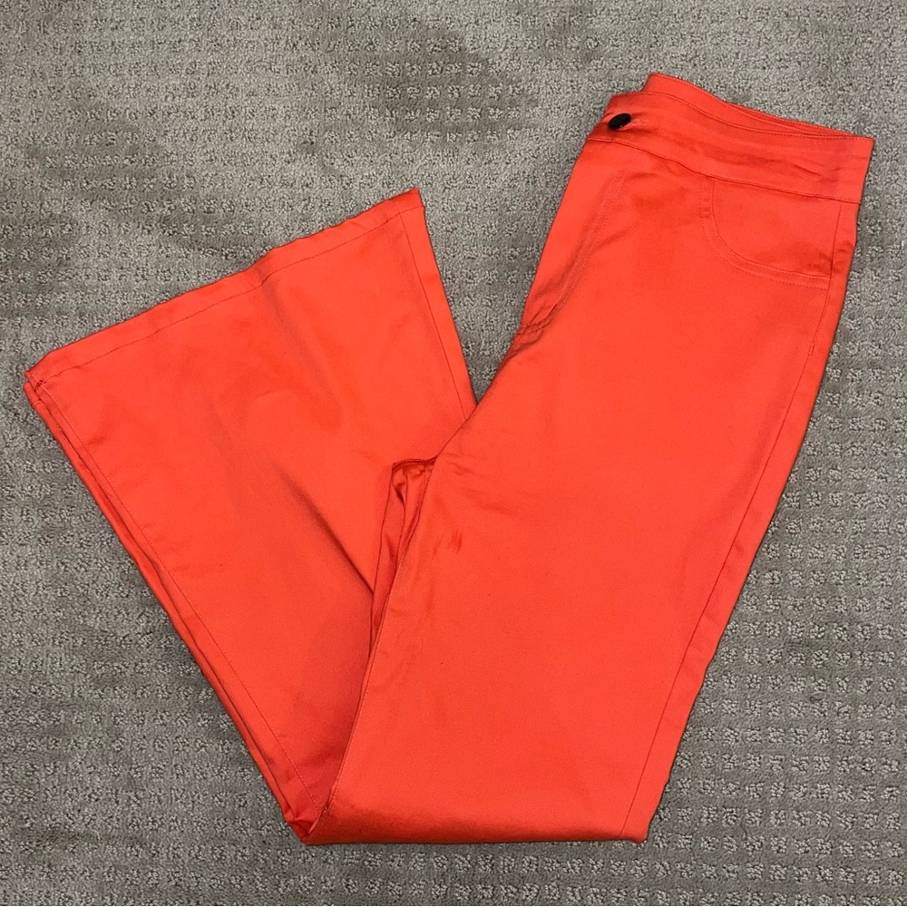 Flying Tomato Orange Flare Jeans Size Medium